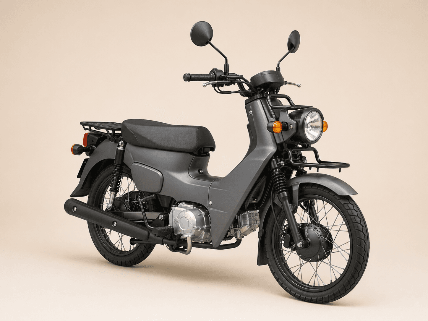 クロスカブ50 パールディープマッドグレー